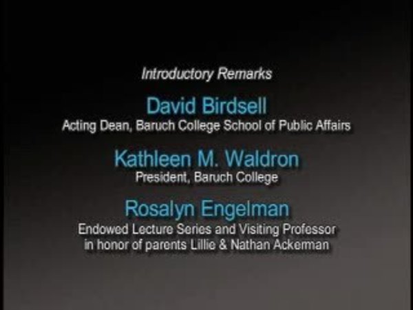 Public Affairs and Government