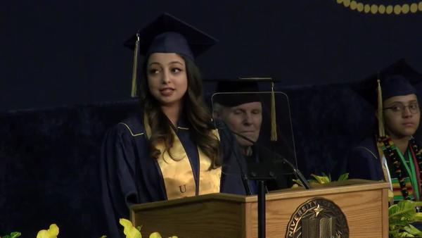 2017 College of Letters & Science Student Speaker - Srishti Birla