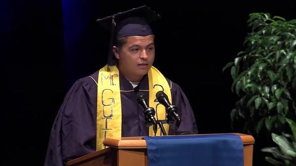 2018 School of Education Student Speaker - Christian Diaz Guillen - June 13 2018