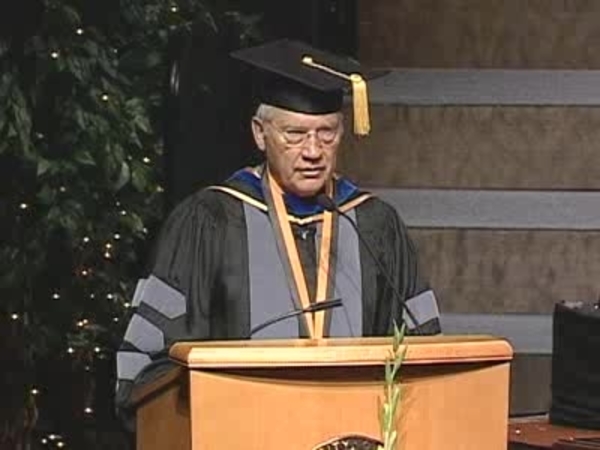 2009 - Calaveras Cunningham, Abel Gonzalez Speak at the UC Davis School of Veterinary Medicine Commencement