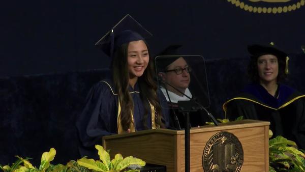 2017 College of Letters & Science Student Speaker - Margaret He