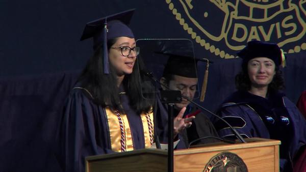 2018 Letters & Science Student Speaker - Basanti Mardemootoo