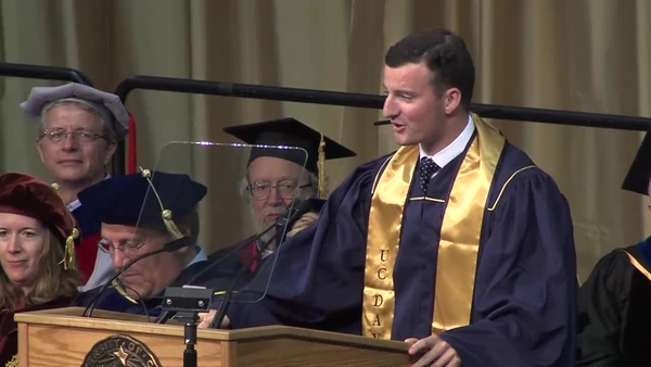 2015 College of Letters & Science Speaker: Liam Burke