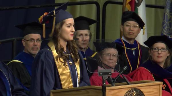 2016 College of Agricultural & Environmental Sciences 2pm Student Speaker - Lauren Oviedo