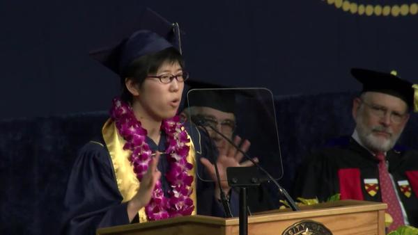 2017 College of  Engineering Student Speaker - Kasumi Kanetaka