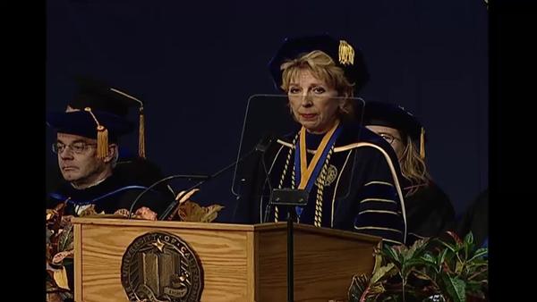 2015 Fall Commencement - Chancellor Katehi (12-12-2015)