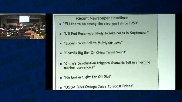 ARE139: Lecture 2, Fall 2015