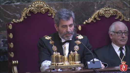 Vídeo de la toma de posesión de Sebastián Moralo como magistrado de la Sala IV del Tribunal Supremo