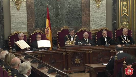 Vídeo Toma de posesión de Javier Borrego como nuevo magistrado del Tribunal Supremo
