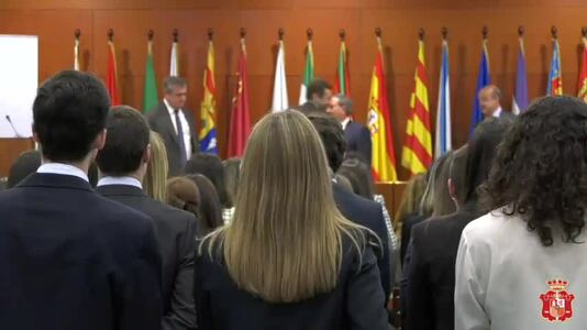 Vídeo: Los integrantes de la promoción 73 de la Carrera Judicial prestan el juramento de confidencialidad