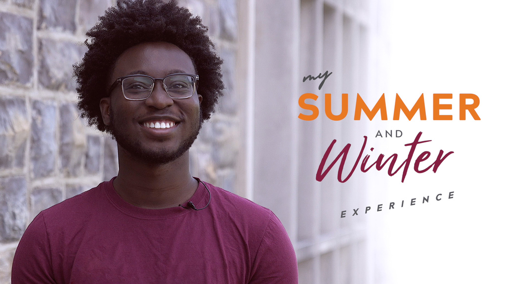My Summer and Winter Experience - Rodney Okyere