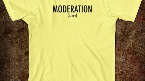 Thumbnail for moderation-is-key.american-apparel-unisex-fitted