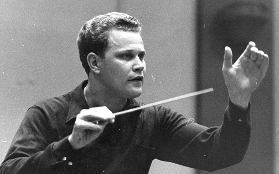 "O Fortuna" from Carmina Burana / Carl Orff; University of Iowa Symphony Orchesta and Grand Chorus, James Dixon conducting; May 15, 1957