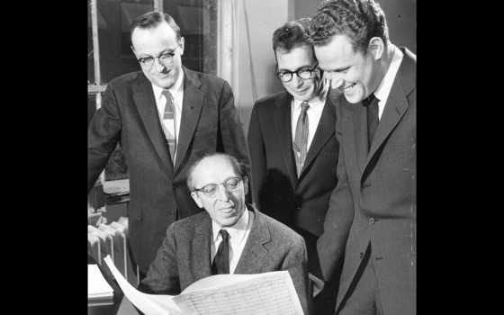 Allegro molto from the Third Symphony / Aaron Copland; University of Iowa Symphony Orchestra, James Dixon, conductor. March 5, 1958