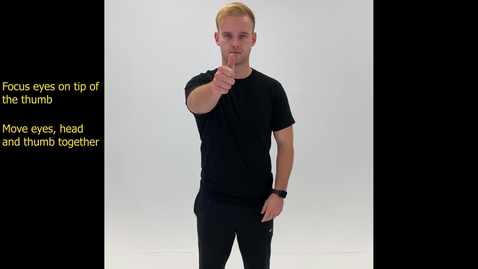 Thumbnail for VORc Complete - Exercise for Concussion Rehabilitation
