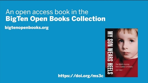 Thumbnail for Big Ten Open Books Author Spotlight - Julie Tarney