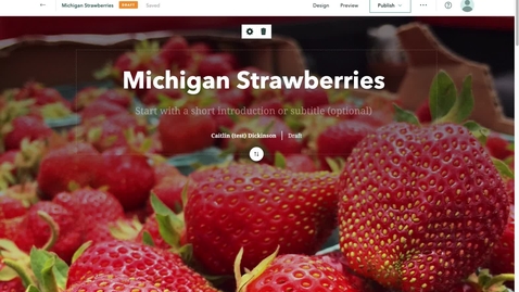 Thumbnail for ArcGIS StoryMaps - Modifying the Design