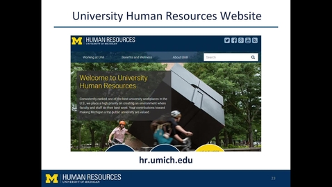 Thumbnail for entry (5) University Human Resources