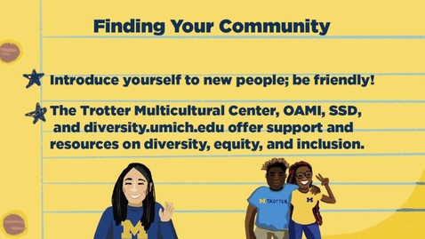 Thumbnail for Finding Your Community