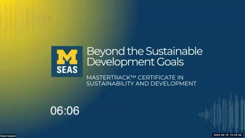 Thumbnail for Arun Agrawal: Beyond the Sustainable Development Goals