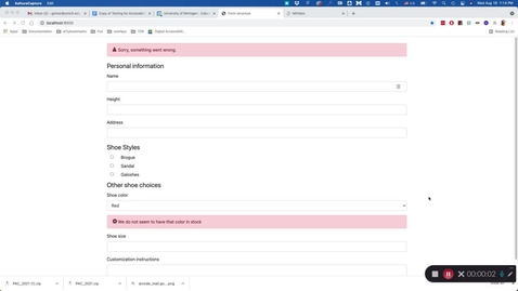 Thumbnail for Inspect: error messages are associated with the element in error