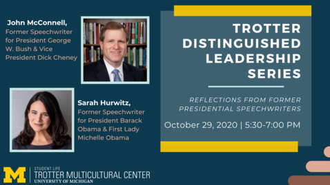 Thumbnail for TDLS: Reflections from Former Presidential Speechwriters