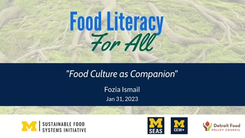 Thumbnail for Food Culture as Companion