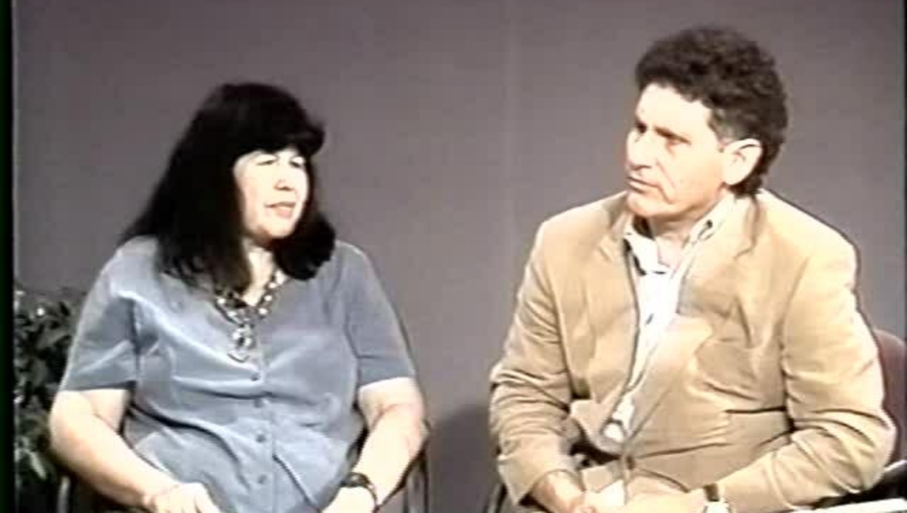 Books and the World: cable TV interview with Marge Piercy and Ira Wood