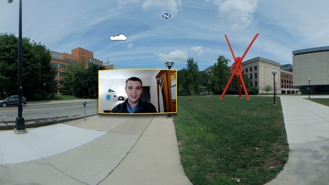 Thumbnail for entry 360° Tour of the University of Michigan: Diag Part 4