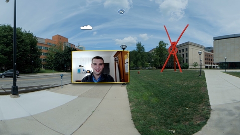 Thumbnail for 360° Tour of the University of Michigan: Diag Part 4