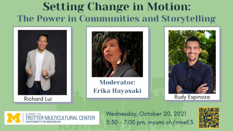 Thumbnail for Setting Change in Motion: The Power of Storytelling and Communities