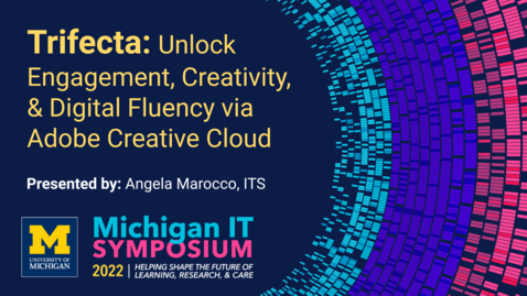 Thumbnail for entry Trifecta: Unlock Engagement, Creativity, &amp; Digital Fluency via Adobe Creative Cloud