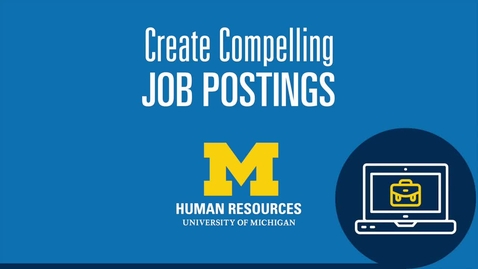 Thumbnail for Tips for writing compelling job postings