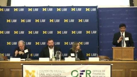 Thumbnail for FinTech Panel 1: The Contours of Entity-Based Regulation of Innovation (Day 1)