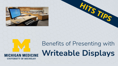 Thumbnail for What Are Writeable Displays