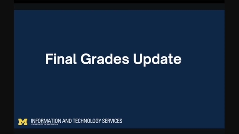 Thumbnail for Import Final Grades Into Faculty Center Grade Roster