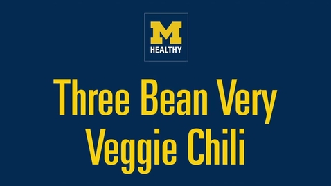 Thumbnail for Three Bean Very Veggie Chili