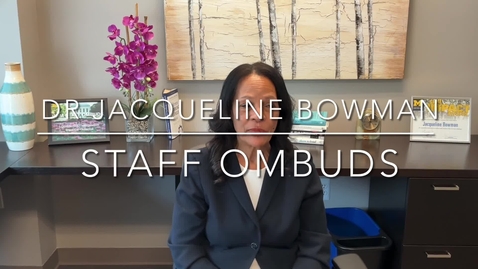 Thumbnail for Staff Ombuds Office.mov