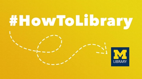 Thumbnail for entry #HowToLibrary: Welcome to Research Guides