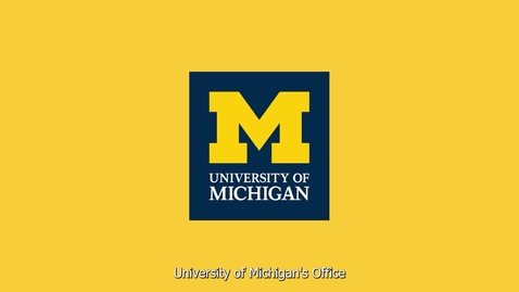 Thumbnail for For First-year Students: Introduction to the University of Michigan, Ann Arbor