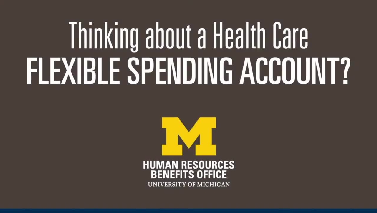 U-M Flexible Spending Account