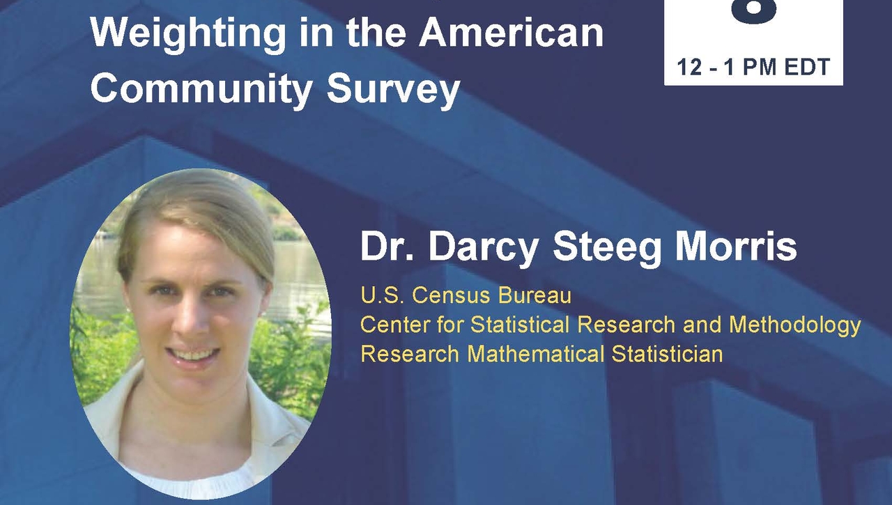 Darcy Steeg Morris - Machine Learning for Inverse Probability Weighting in the American Community Survey 04.08.2026