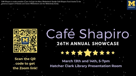 Thumbnail for entry Cafe Shapiro Night 2