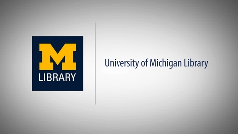 Thumbnail for How to Find and Access Articles Using U-M Library Search
