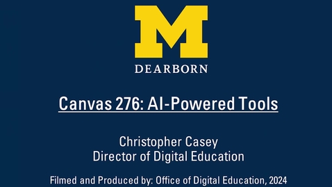 Thumbnail for Canvas 276: AI-Powered Tools (2024-08-19)