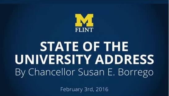 State of the University 2016