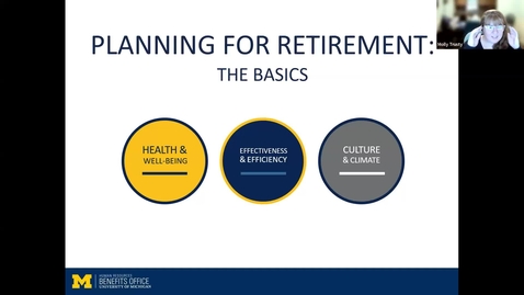 Thumbnail for entry Faculty Planning for Retirement Benefits