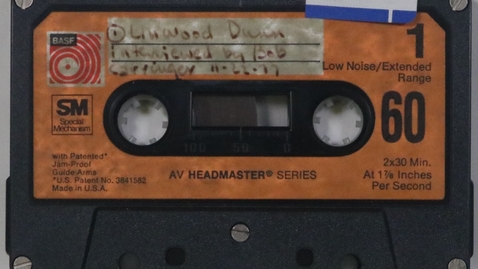 Thumbnail for Linwood Dunn interviewed by Bob Carringer,  November 22, 1977