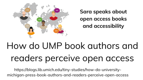 Thumbnail for Sara talks about accessibility challenges for print disabled people