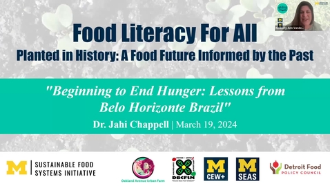 Thumbnail for Beginning to End Hunger: Lessons from Belo Horizonte, Brazil